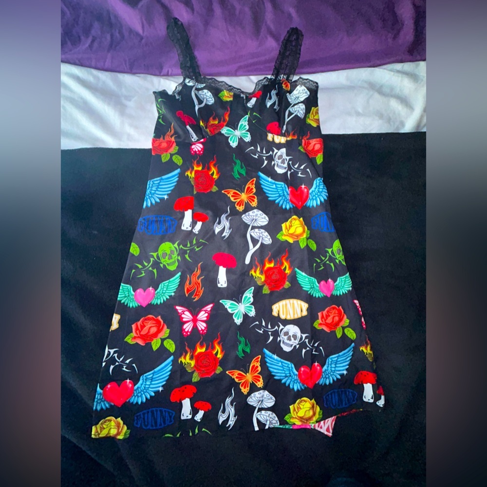 NWT Romwe biker girl dress - Picture 2 of 6